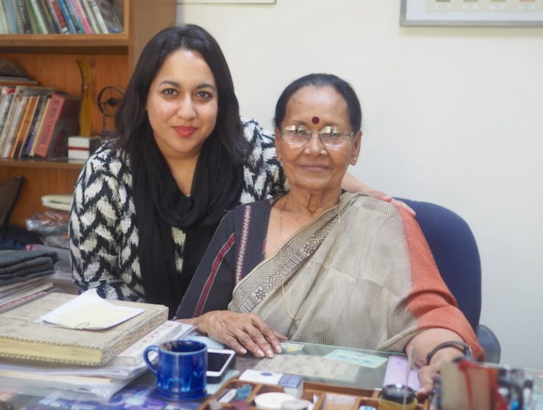 Ms Ruby Ghuznavi and Sonya in her office