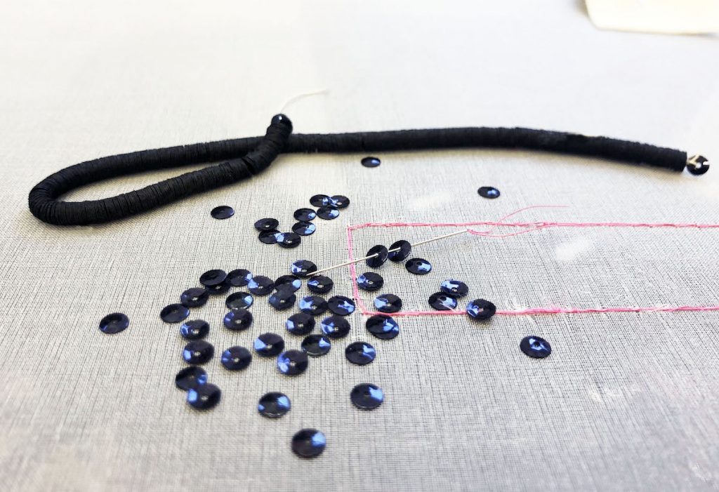 beads and sequins tambour needle